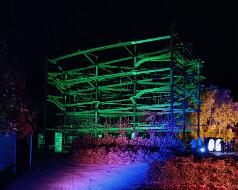 Universe after dark